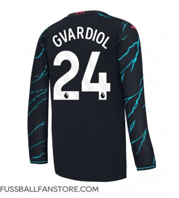 Manchester City Josko Gvardiol #24 Replik 3rd trikot 2023-24 Langarm